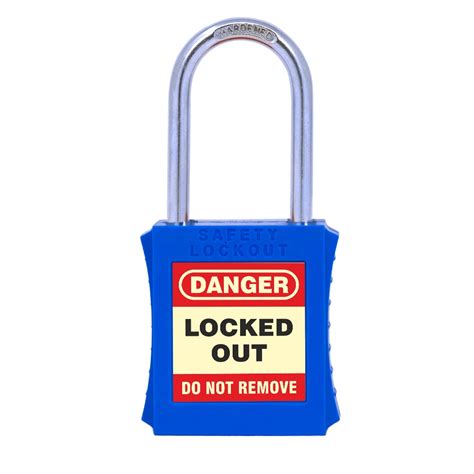 Safety Lockout Padlocks Keyed Alike Set Of 25 Blue Site Ware