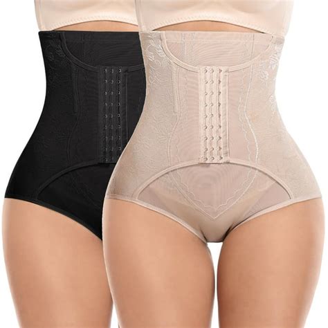 Vaslanda Tummy Control Panties For Women Shapewear Butt Lifter Short High Waist Trainer Corset