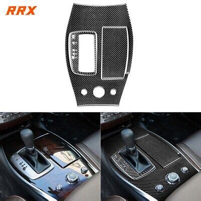 Real Carbon Fiber Console Gear Shift Panel Cover For Infiniti JX35 QX60