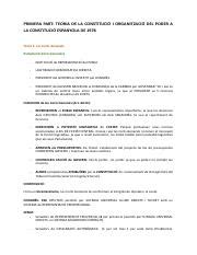 Tema 5 Les Corts Generals Pdf PRIMERA PART TEORIA DE LA