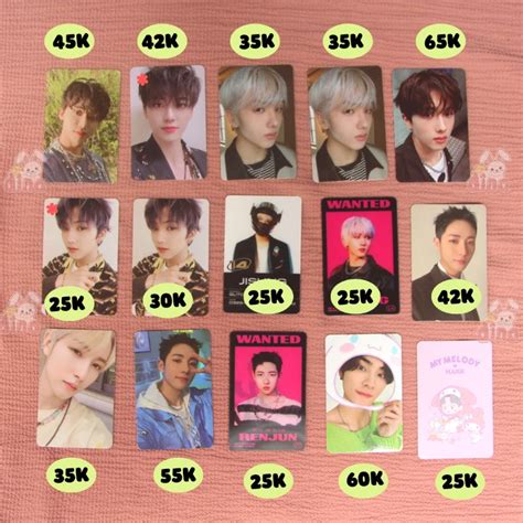 Jual Baca Deskripsi Photocard Nct Murah Mark Renjun Jeno Haechan