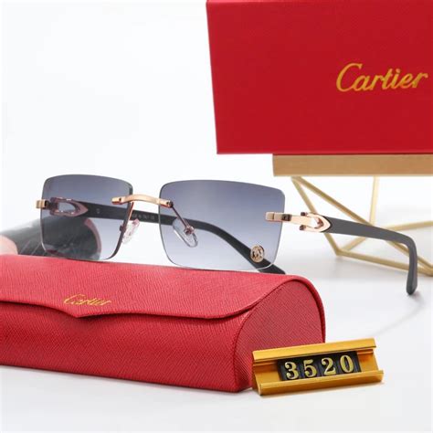 European And American Retro Snake Shaped Frameless Cut Edge Sunglasses