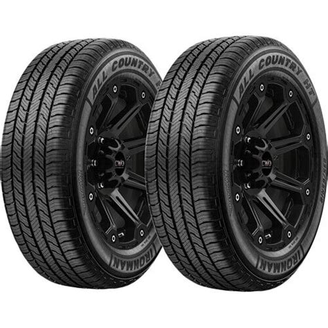 QTY 2 245 55R19 Ironman All Country HT 103T SL Black Wall Tires EBay