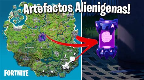 Donde Y Como Conseguir Los Artefactos Alienigenas De Fortnite