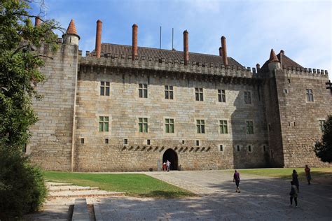 Paço dos Duques de Bragança em Guimarães Portugal em 2022 Portugal