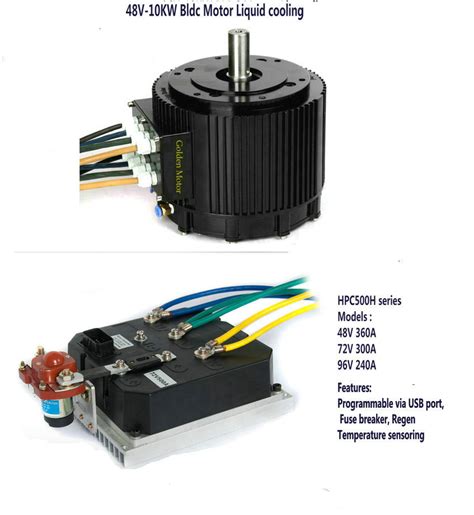 China V Kw Water Cooled Bldc Motor Kit For Electric Car Motorcycle