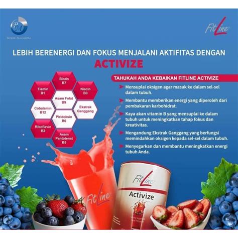 Jual Vitamin Suplemen Fitline Fit Line Optimal Set Basic Activize