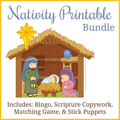 Nativity Stick Puppets My Joy Filled Life