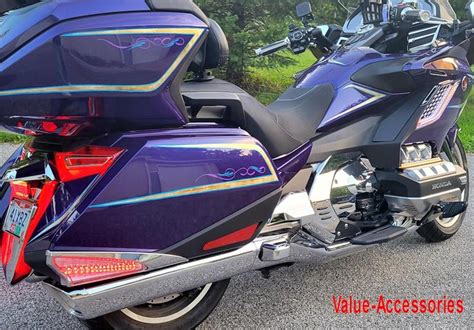 LED Saddlebag Lights Chrome Or Black GL1800 Gold Wing 2018