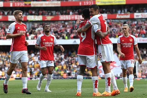 Arsenal Vs Wolves Granit Xhaka Strikes Twice Arsenal End Premier