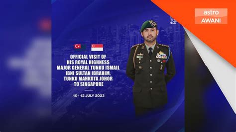 Lawatan Rasmi Tmj Adakan Lawatan Tiga Hari Ke Singapura Youtube