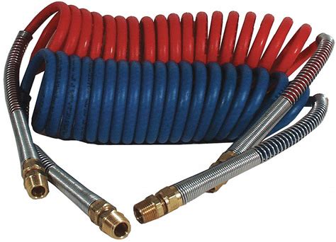 Air Brake Hose Assembly 15 Ft Length 40 To 200 Deg F Temp Range