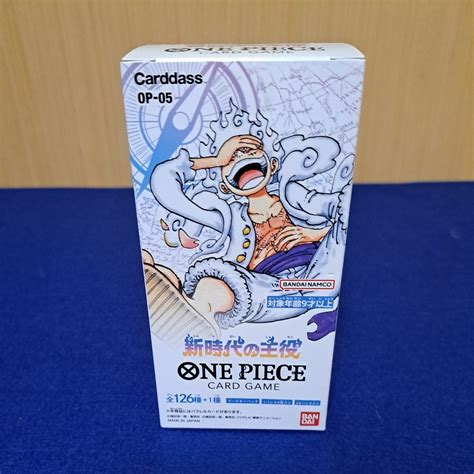 Yahooオークション 新品未開封 One Pieceカードゲーム ブースターパ