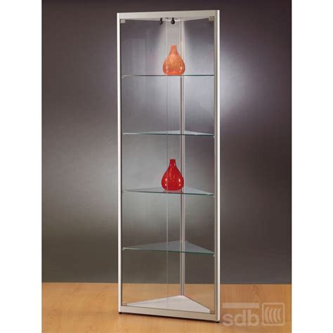 Eckvitrine Mit Beleuchtung Glasvitrine Ecke