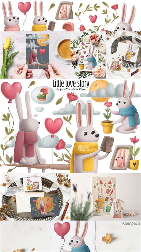 Sweet Love Story Clip Art