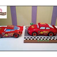 Tarta Coche Rayo Mcqueen Cars Decorated Cake By Cakesdecor