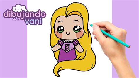 Como Dibujar A Rapunzel Paso A Paso Dibujos Para Dibujar Imagenes