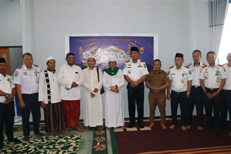 Teladani Sifat Nabi Muhammad Saw Dishub Kutim Gelar Peringatan Isra Mi