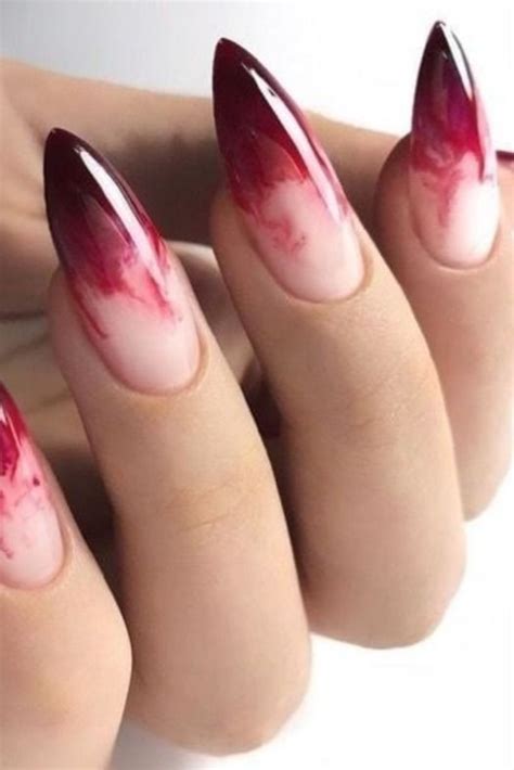 Amazing Nezuko Nails That You Can Try Gel Nails Manicure Stylish Nails