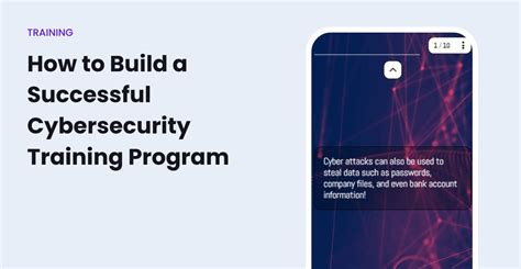 How to build a successful cybersecurity training program | SC Training