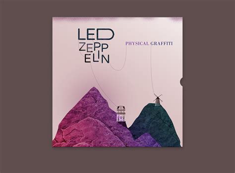 Led Zeppelin / Physical Graffiti / cover :: Behance