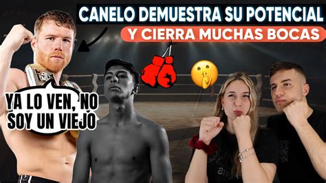 CANELO CIERRA LA BOCA A TODOS QUE LO LLAMARON VIEJO Y HACE ESTA