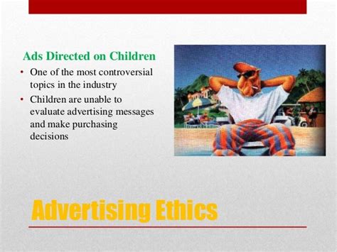 Advertising ethics