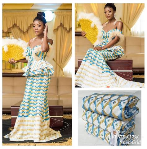 Pin By Anita Anim On Kente African Fashion Dresses African Prom