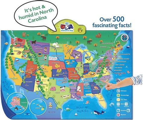 My Usa Interactive Map By Smart Play Barnes And Noble®