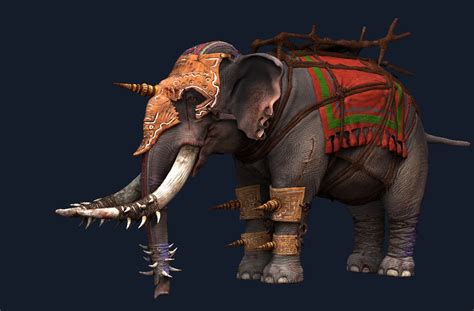 War Elephant From Lord Of The Rings War Elephant Elephant War