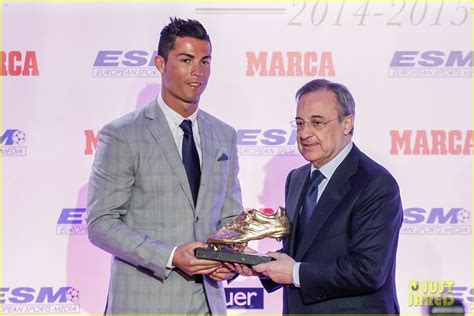 Cristiano Ronaldo Wins Record Fourth Golden Boot Award Photo