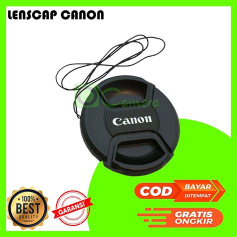 Jual LENSCAP CANON Tutup Lensa Canon Shopee Indonesia