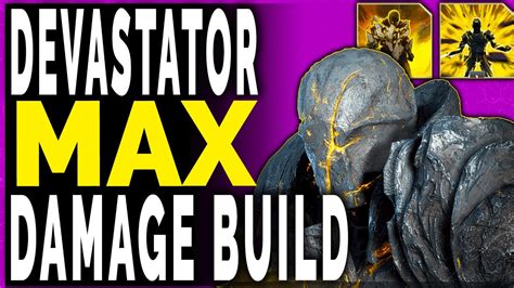 Outriders Devastator Max Damage Ar Build End Game Build Ar Melts