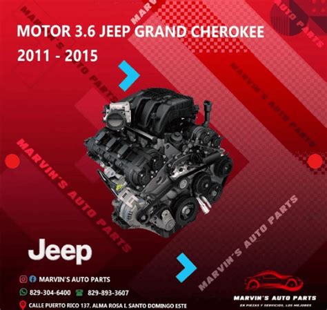 Motor Jeep Grand Cherokee Marvin Auto Parts