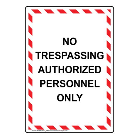 Portrait No Trespassing Attack Dogs & Firearms Sign NHEP-34755