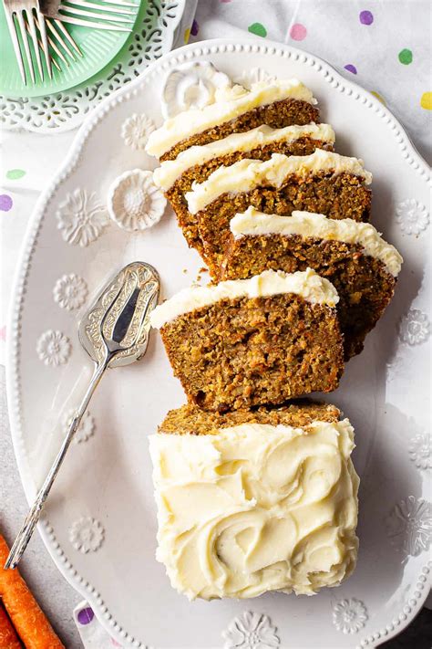 Carrot Cake Loaf: So Moist & Warmly Spiced -Baking a Moment