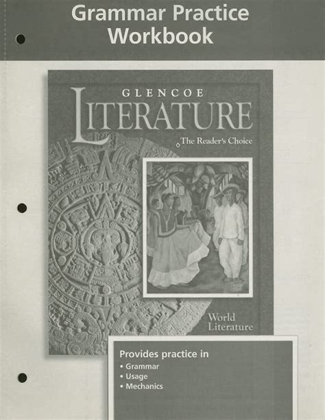 Glencoe Literature World Literature Grammar Practice Workbook Mcgraw