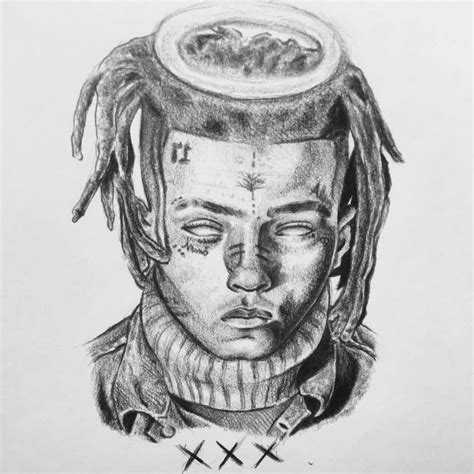 Xxxtentacion Rapper Drawings Easy