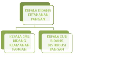 Ketahanan Pangan Kabupaten Maros Struktur Organisasi