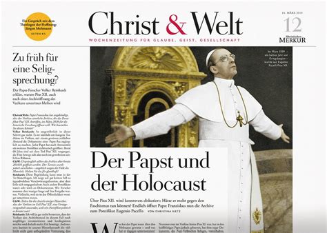 Papst Pius Xii Der Papst Und Der Holocaust Zeit Online