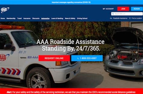 Request Roadside Assistance Online Your Aaa Network