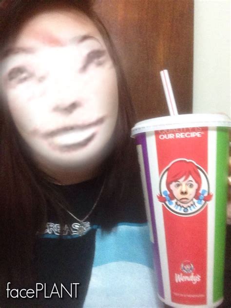 One Time I Did A Face Swap With My Wendys Cup And It Was The Scariest