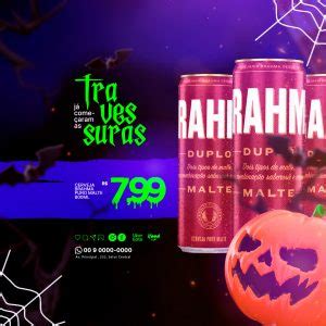 Social Media Distribuidora De Bebidas Ofertas De Halloween Cerveja