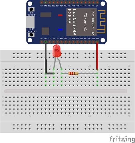 Esp32 LED Schematic