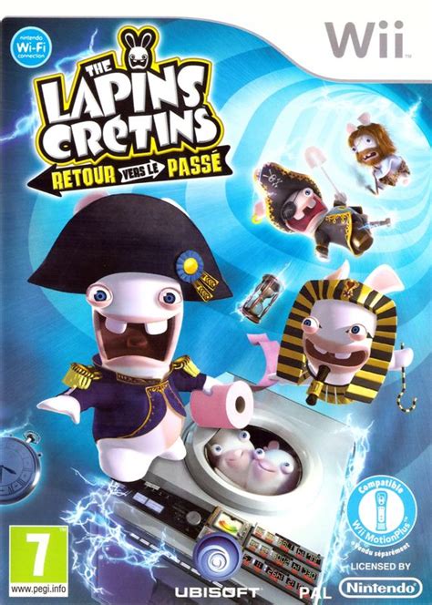 Raving Rabbids Travel In Time 2010 Wii Box Cover Art MobyGames