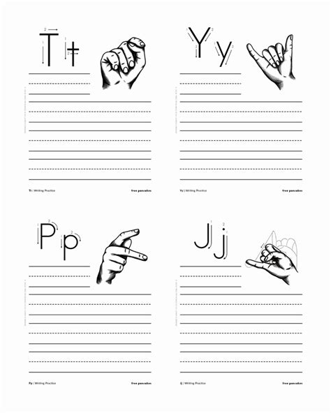 Diy 30 Effectively Fingerspelling Practice Worksheets – Simple Template Design