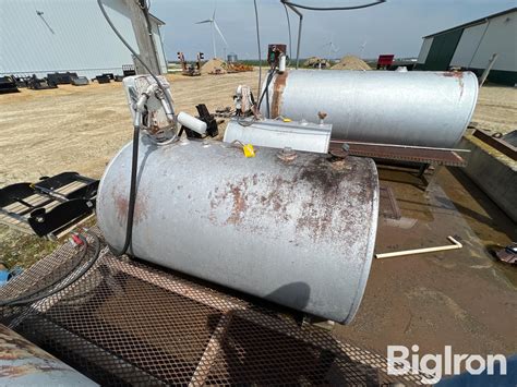 500 Gal Fuel Tank W Pump Bigiron Auctions