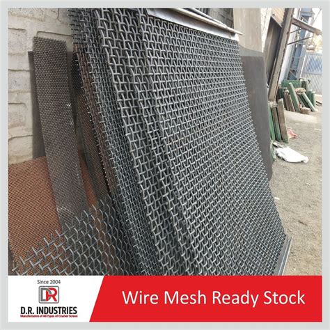 Spring Steel Wire Mesh For Stone Crusher And Mining Material Grade