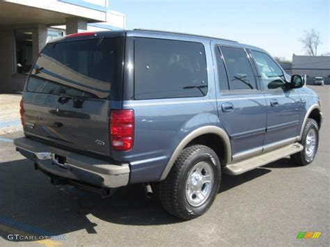 2000 Medium Wedgewood Blue Metallic Ford Expedition Eddie Bauer 4x4 28936899 Photo 3