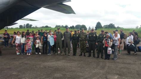 Fuerza Aérea Colombiana mantiene misiones humanitarias en el Cauca